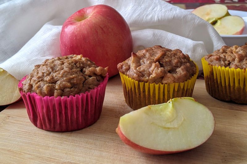 Vegan Spiced Apple Muffins