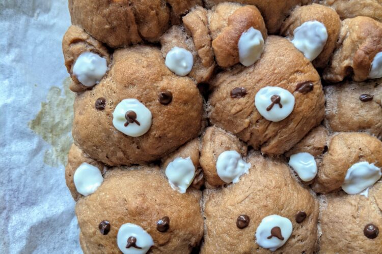 Rilakkuma Buns close up