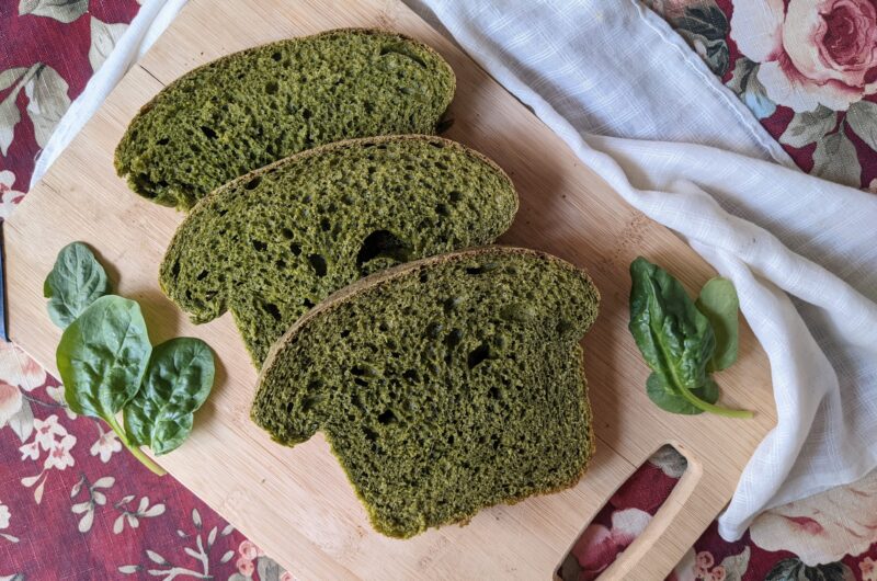 Spinach Sandwich Bread